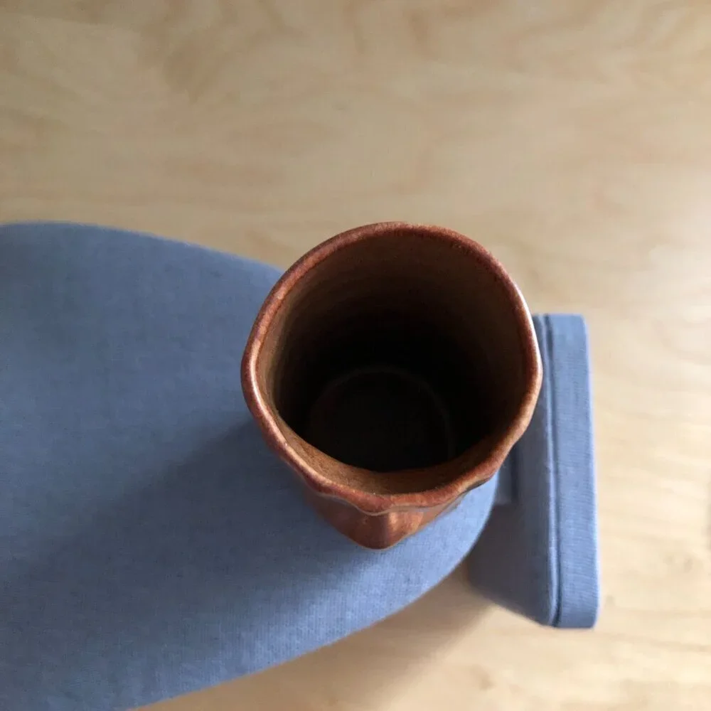 Chiki Tiki Brown Ceramic Tumbler Glass Mug Barware 4